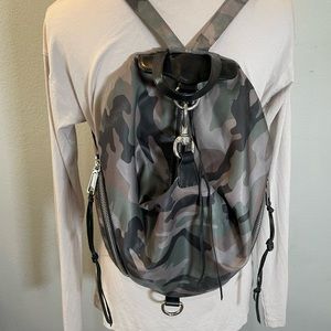 Rebecca Minkoff Julian Nylon Backpack in Camuflauge